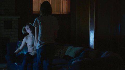 Evan Rachel Wood, Julia Sarah Stone - Nude Butt Scenes in Allure (2018)
